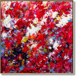 CRIMSON WHIRLWIND 152x152 cm