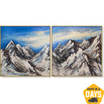 SNOWY SUMMITS 2P 91.4x182.8 cm